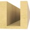 Ekena Millwork 4in. W x 4in. H x 36in. L Moab Woodgrain TimberThane Rafter Tail, Primed Tan RFTUR04X04X36MOARCPR - alternate 4